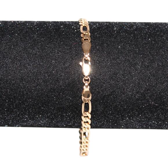 Rose Gold Tone Chain Bracelet - Picture 3 of 4